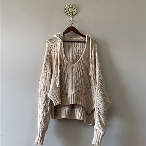 Free people Tierra Chunky knit sweater